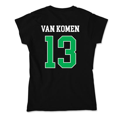Marshall - NCAA Men's Basketball : Matthew Van Komen - Soft Style Women’s T-Shirt-1