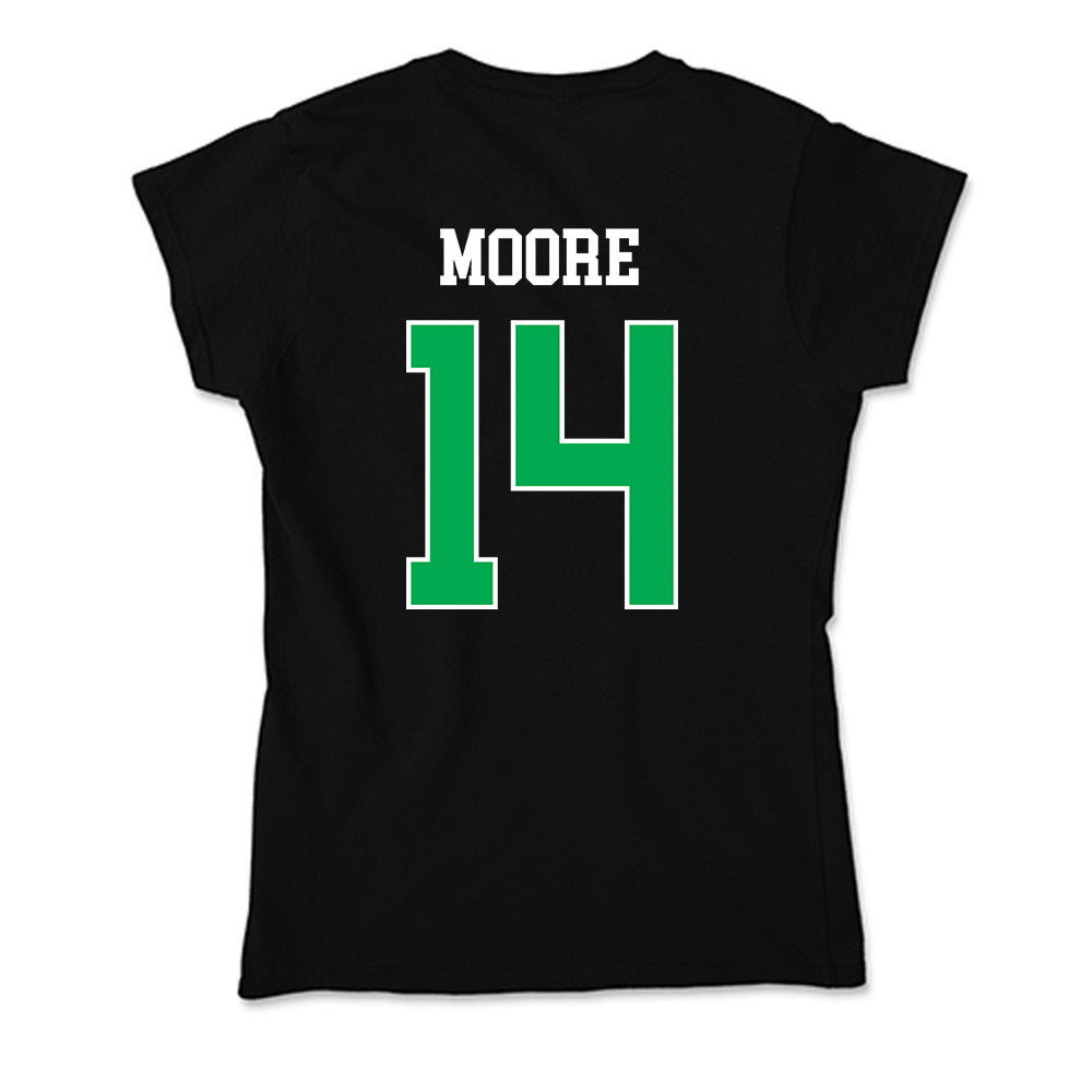 Marshall - NCAA Men's Basketball : Grant Moore - Soft Style Women’s T-Shirt-1