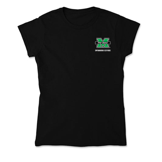 Marshall - NCAA Women's Swimming & Diving : Esther Lu - Soft Style Women’s T-Shirt-0