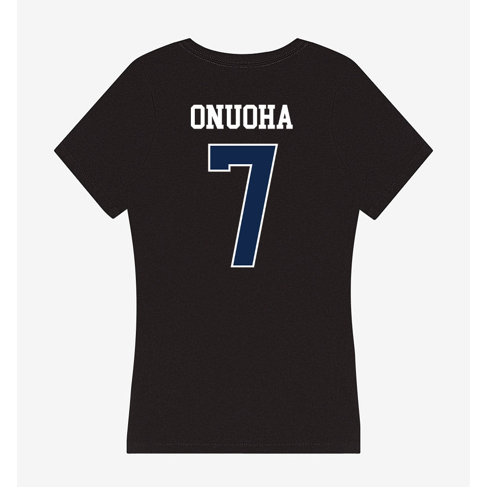 BU - NCAA Football : Onye Onuoha - Women's V-Neck T-Shirt-1
