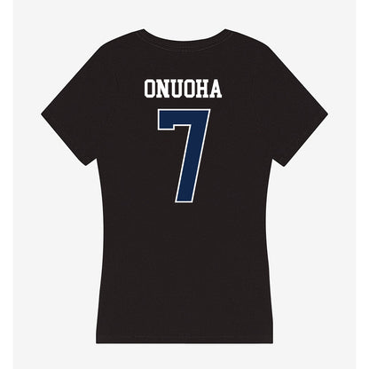 BU - NCAA Football : Onye Onuoha - Women's V-Neck T-Shirt-1