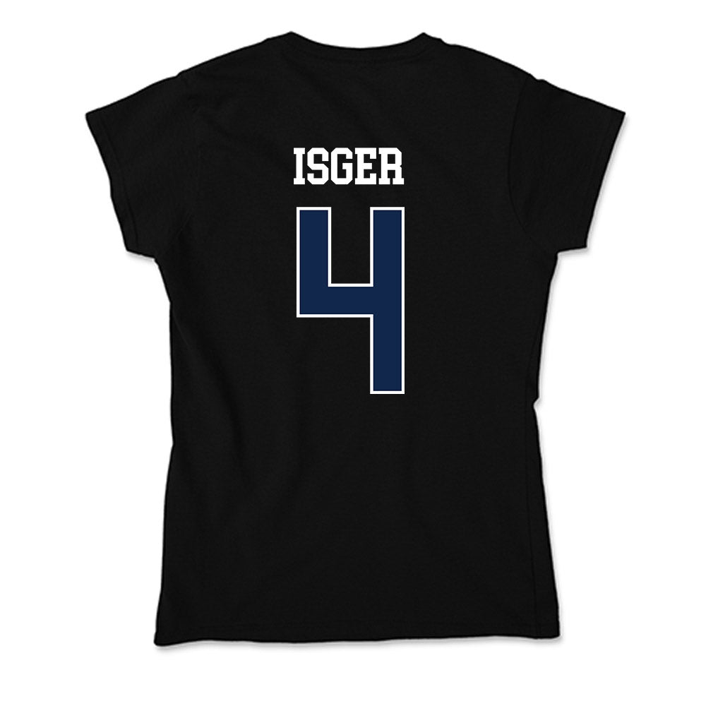 BU - NCAA Women's Soccer : Abigail Isger - Soft Style Women’s T-Shirt-1