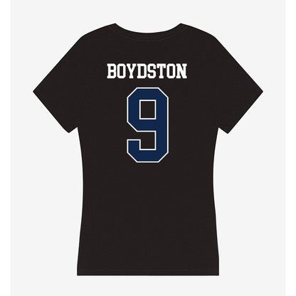 BU - NCAA Softball : Alona Boydston - Women's V-Neck T-Shirt-1