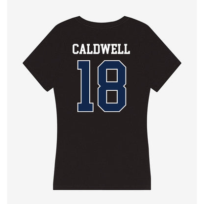 BU - NCAA Football : Griffin Caldwell - Women's V-Neck T-Shirt-1