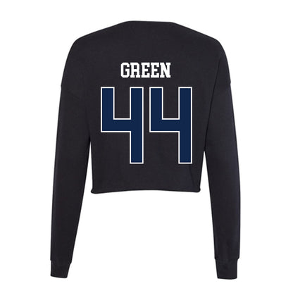BU - NCAA Football : Luke Green - Women's Cropped Crew Fleece-1