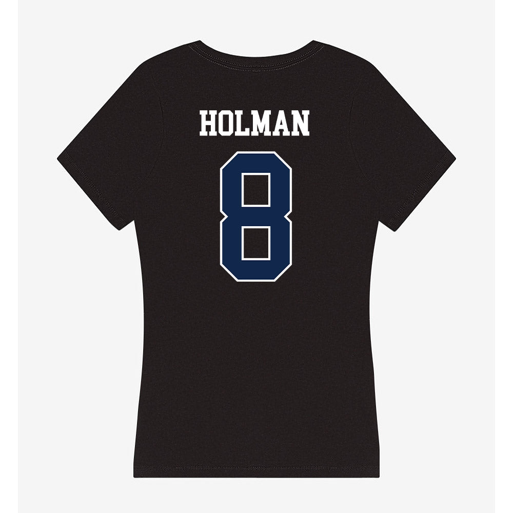 BU - NCAA Football : Dev Holman - Women's V-Neck T-Shirt-1