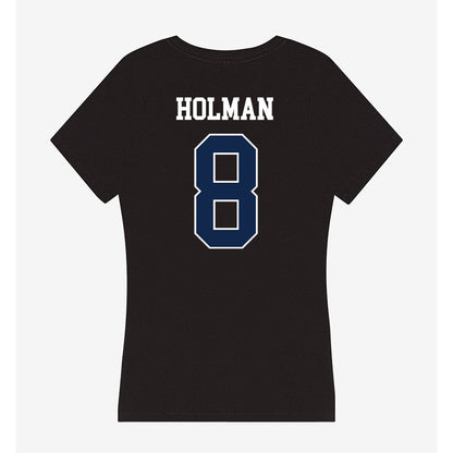 BU - NCAA Football : Dev Holman - Women's V-Neck T-Shirt-1
