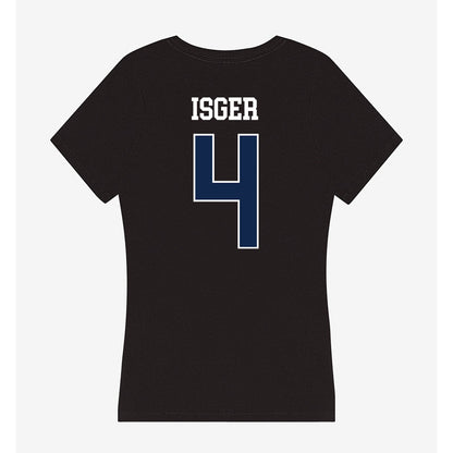 BU - NCAA Women's Soccer : Abigail Isger - Women's V-Neck T-Shirt-1