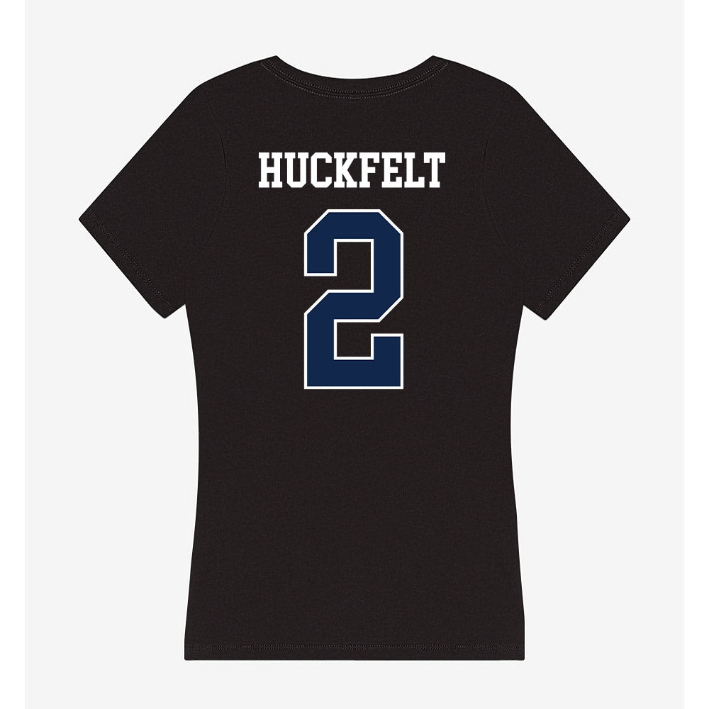 Butler - NCAA Football : Tanner Huckfelt - Women's V-Neck T-Shirt-1