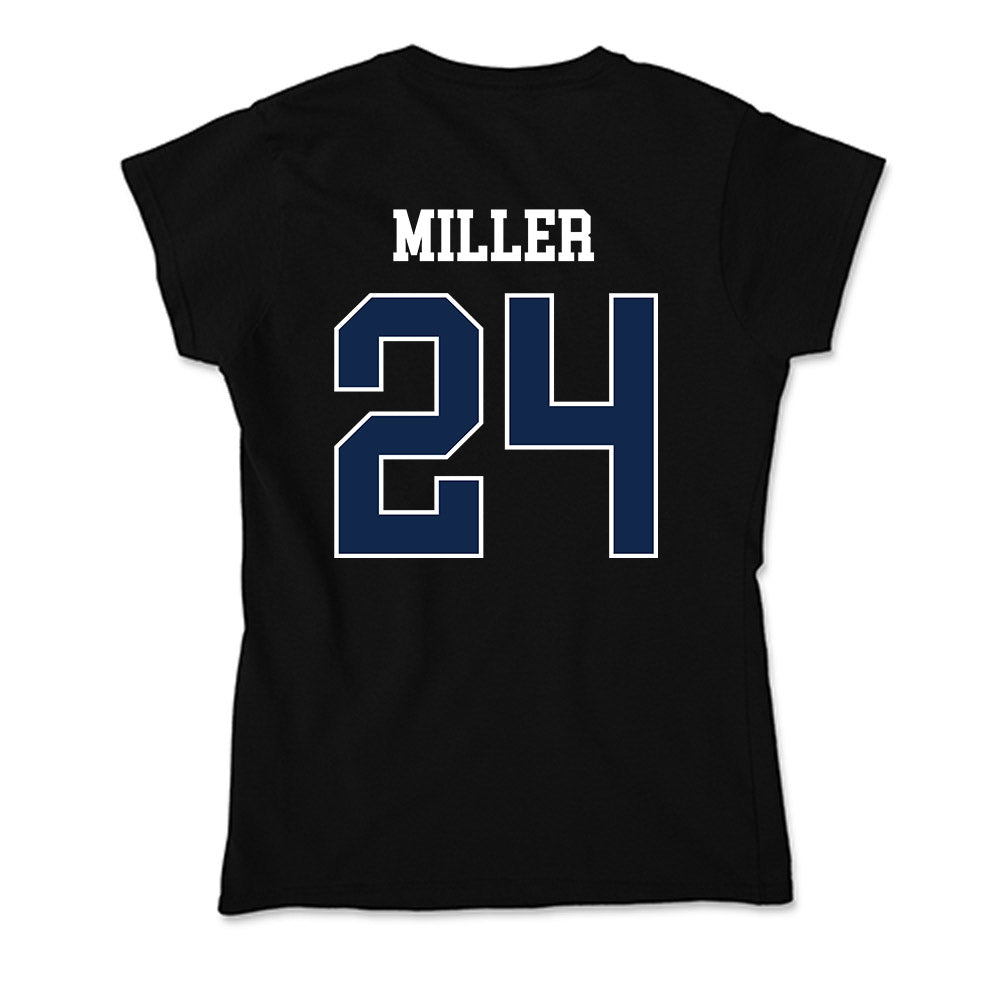 BU - NCAA Women's Basketball : Mallory Miller - Soft Style Women’s T-Shirt-1