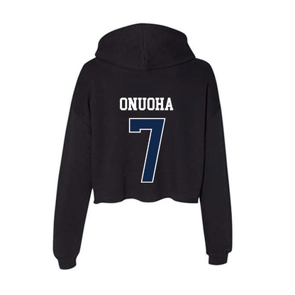 BU - NCAA Football : Onye Onuoha - Women's Crop Fleece Hoodie-1