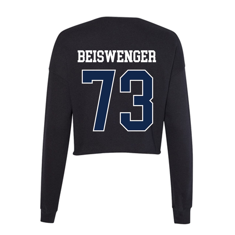 Butler - NCAA Football : Cameron Beiswenger - Women's Cropped Crew Fleece-1