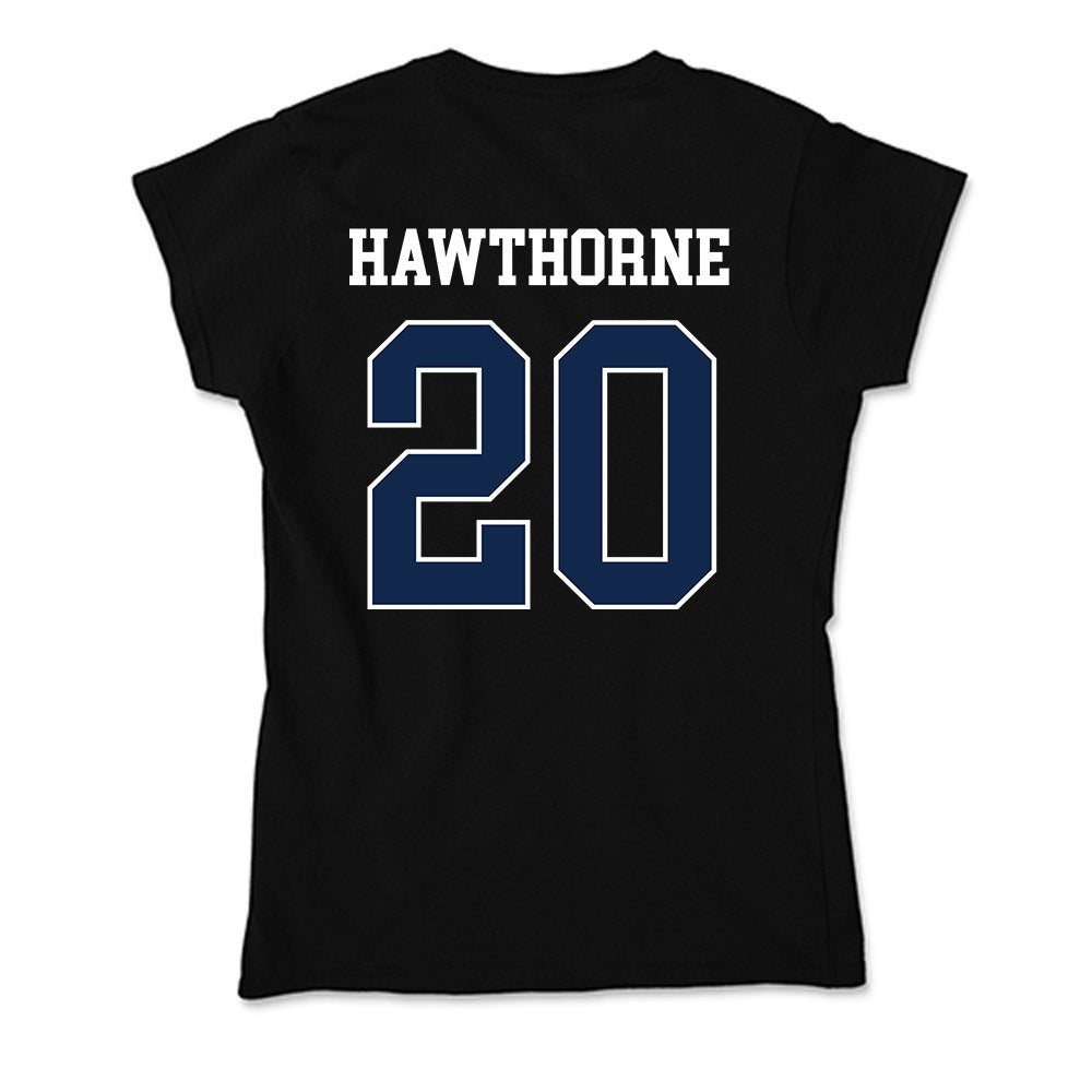 Butler - NCAA Football : Dylan Hawthorne - Soft Style Women’s T-Shirt-1