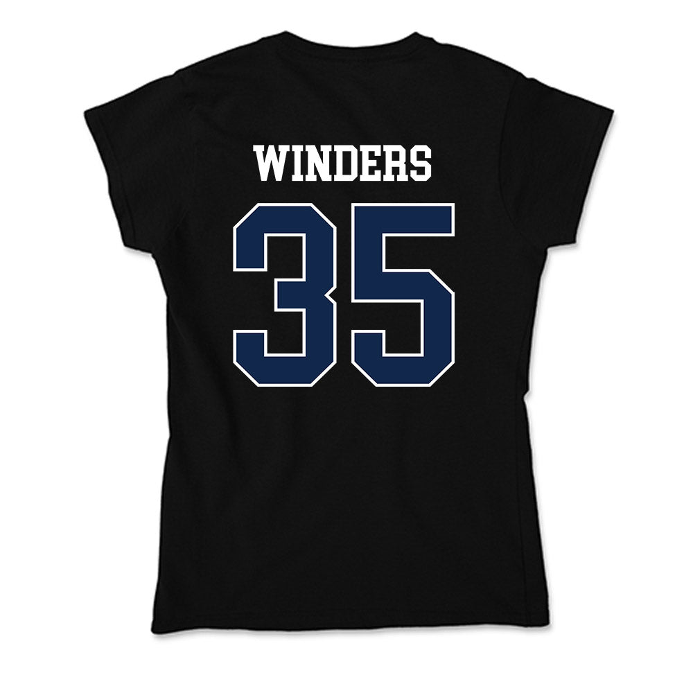 Butler - NCAA Baseball : Max Winders - Soft Style Women’s T-Shirt-1