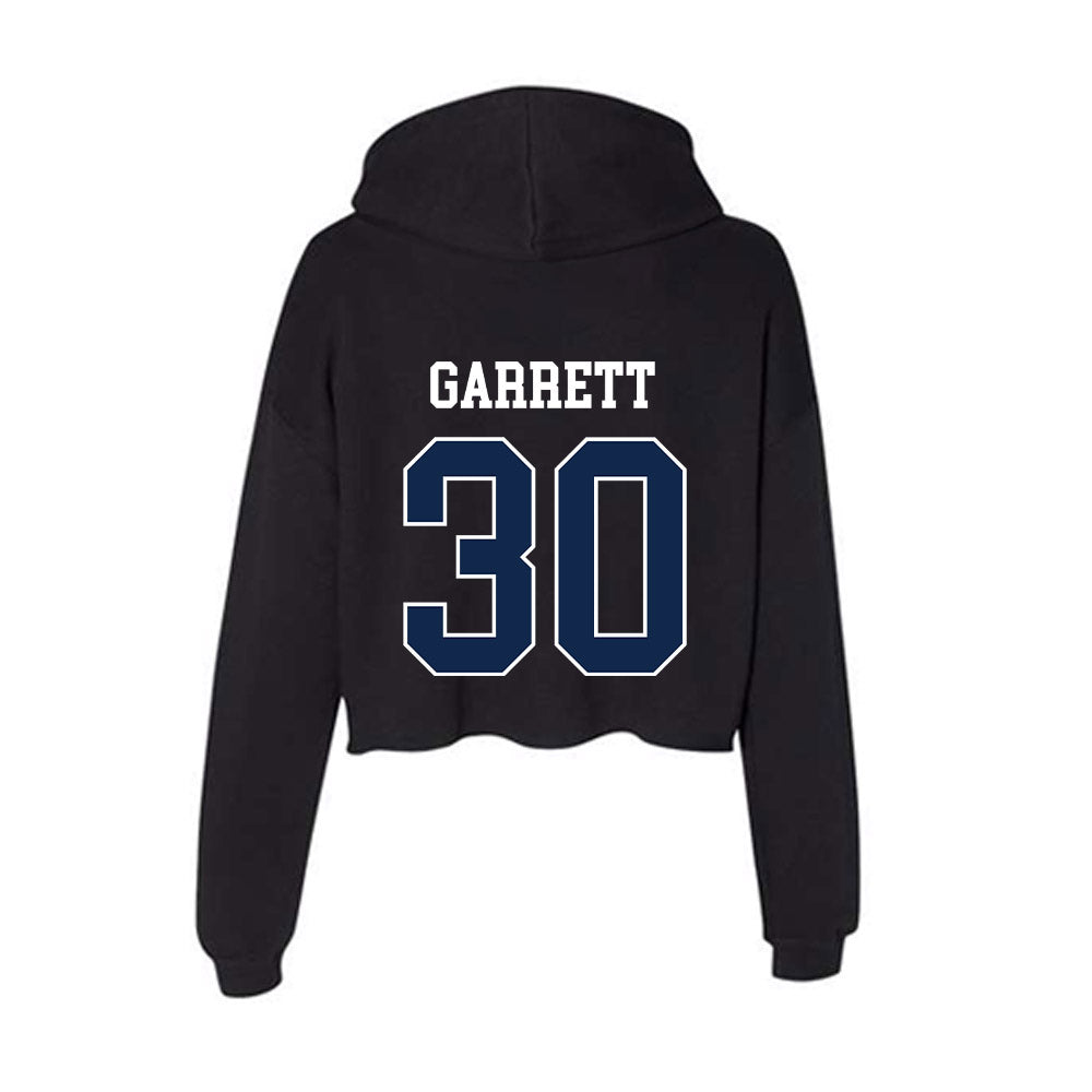 BU - NCAA Football : Tyson Garrett - Women's Crop Fleece Hoodie-1