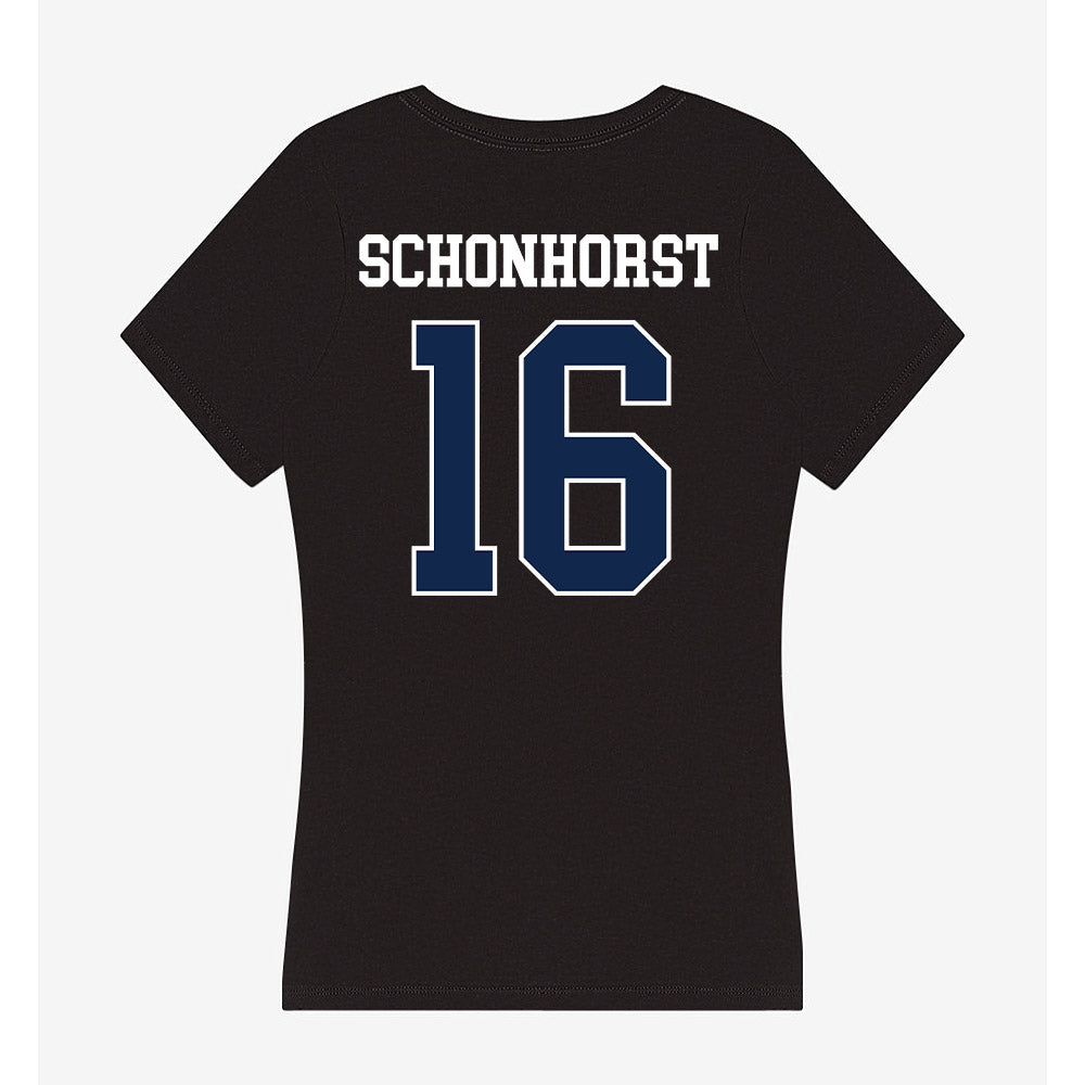 BU - NCAA Football : Blair Schonhorst - Women's V-Neck T-Shirt-1