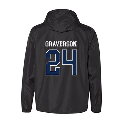 BU - NCAA Baseball : Cole Graverson - Windbreaker-1