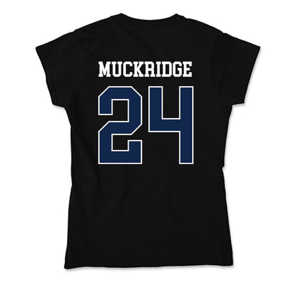BU - NCAA Men's Soccer : Evan Muckridge - Soft Style Women’s T-Shirt-1