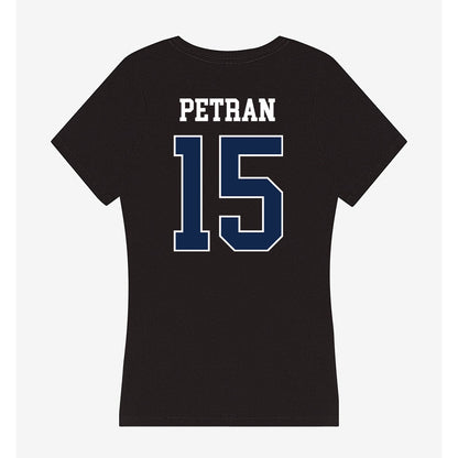 BU - NCAA Softball : Katie Petran - Women's V-Neck T-Shirt-1