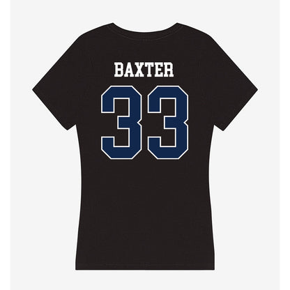 Butler - NCAA Women's Basketball : Addison Baxter - Women's V-Neck T-Shirt-1