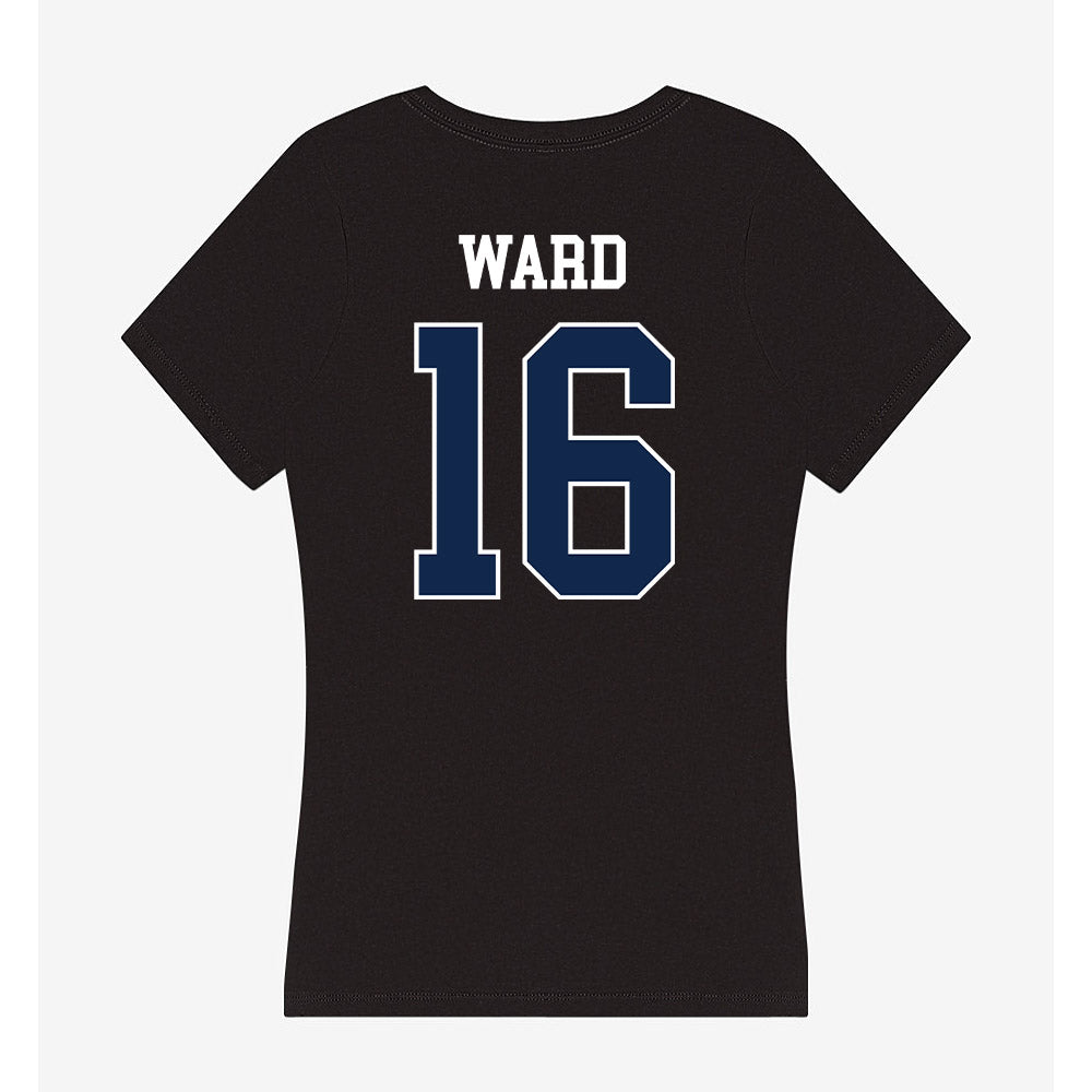BU - NCAA Women's Volleyball : Elise Ward - Women's V-Neck T-Shirt-1