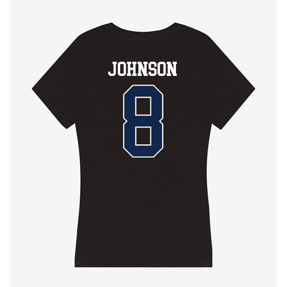 Butler - NCAA Softball : Alyx Johnson - Women's V-Neck T-Shirt-1