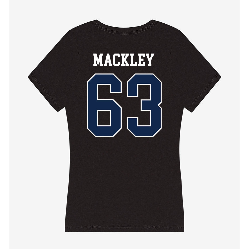 BU - NCAA Football : Charles Mackley - Women's V-Neck T-Shirt-1
