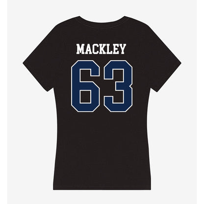 BU - NCAA Football : Charles Mackley - Women's V-Neck T-Shirt-1