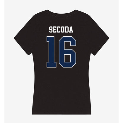 BU - NCAA Women's Soccer : Kylie Secoda - Women's V-Neck T-Shirt-1