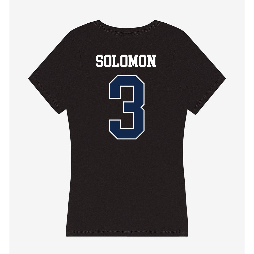 BU - NCAA Baseball : AJ Solomon - Women's V-Neck T-Shirt-1