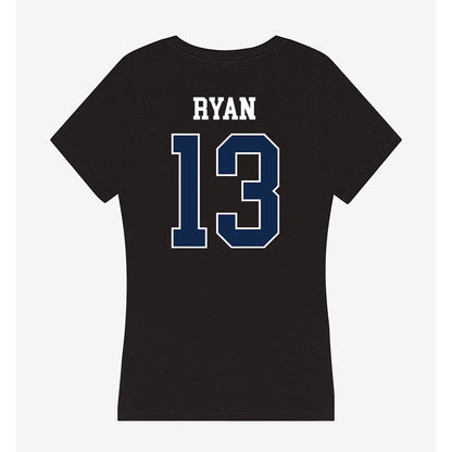 BU - NCAA Softball : Kieli Ryan - Women's V-Neck T-Shirt-1