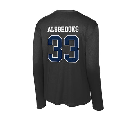 BU - NCAA Football : Trey Alsbrooks - Activewear Long Sleeve T-Shirt-1