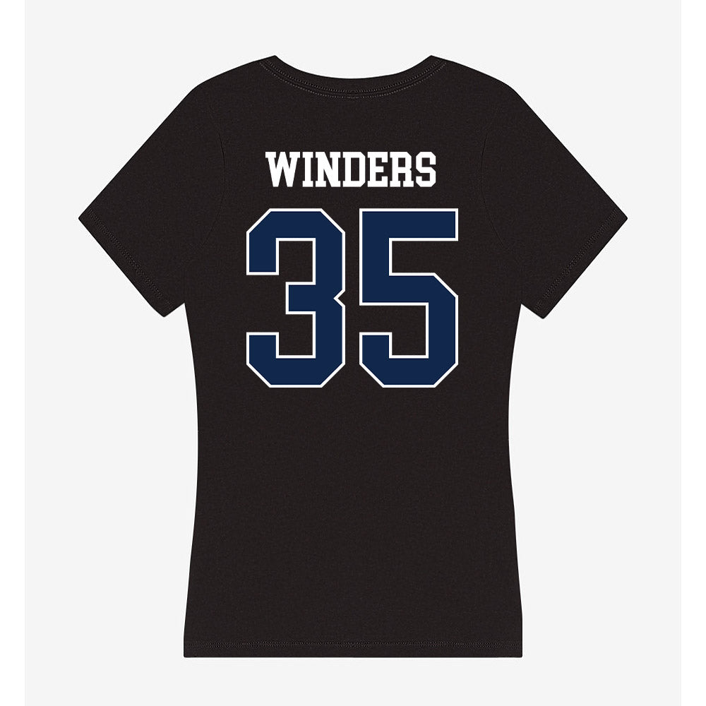 Butler - NCAA Baseball : Max Winders - Women's V-Neck T-Shirt-1