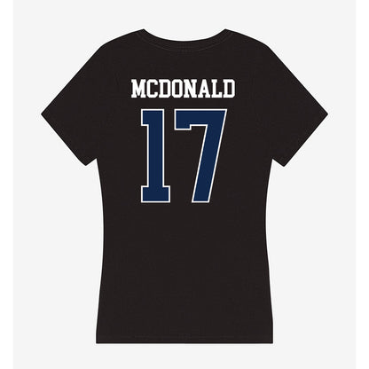 BU - NCAA Women's Volleyball : Zo' McDonald - Women's V-Neck T-Shirt-1