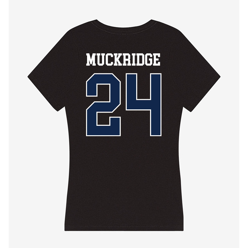 BU - NCAA Men's Soccer : Evan Muckridge - Women's V-Neck T-Shirt-1
