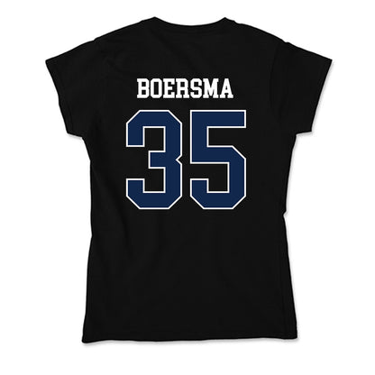 BU - NCAA Men's Soccer : Brooks Boersma - Soft Style Women’s T-Shirt-1