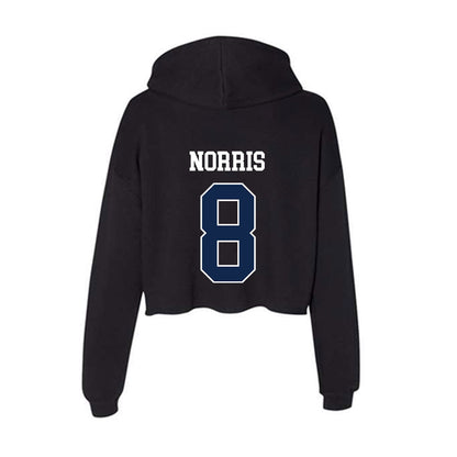 BU - NCAA Football : Jay Norris - Women's Crop Fleece Hoodie-1