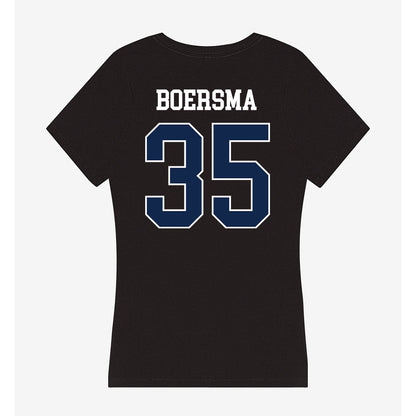 BU - NCAA Men's Soccer : Brooks Boersma - Women's V-Neck T-Shirt-1