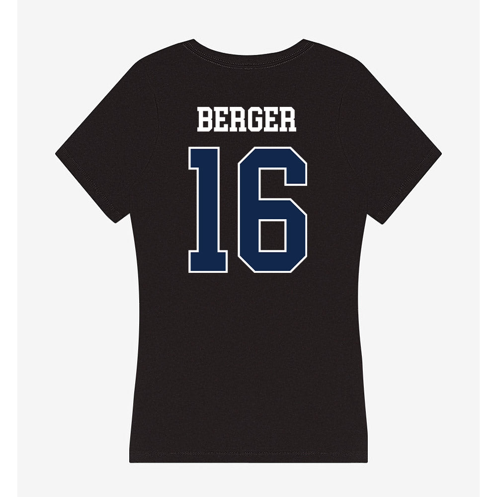 Butler - NCAA Softball : Maren Berger - Women's V-Neck T-Shirt-1