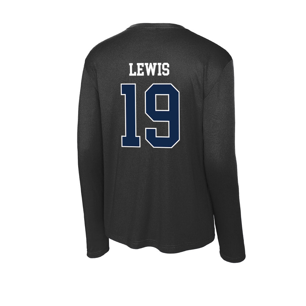 Butler - NCAA Baseball : Christopher Lewis - Activewear Long Sleeve T-Shirt-1
