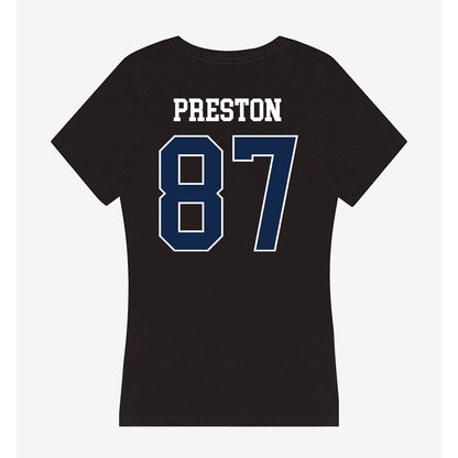 BU - NCAA Football : Brady Preston - Women's V-Neck T-Shirt-1