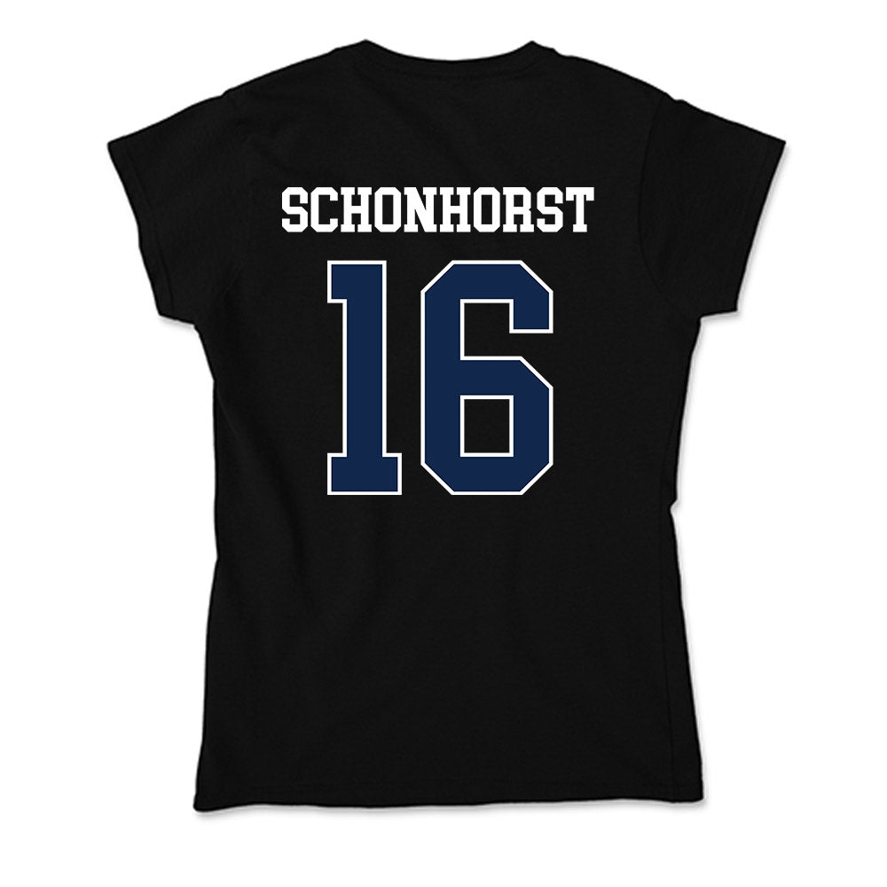 BU - NCAA Football : Blair Schonhorst - Soft Style Women’s T-Shirt-1