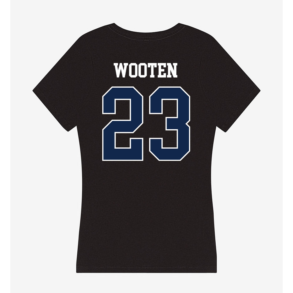 BU - NCAA Football : Luke Wooten - Women's V-Neck T-Shirt-1