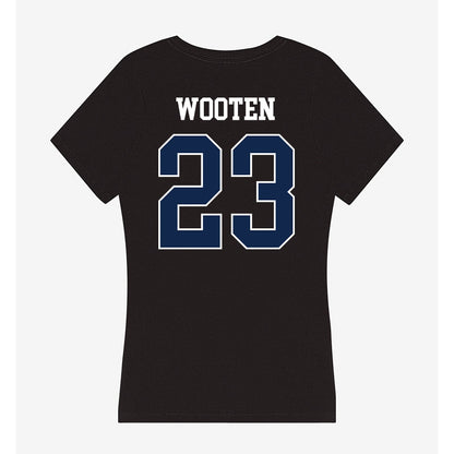 BU - NCAA Football : Luke Wooten - Women's V-Neck T-Shirt-1