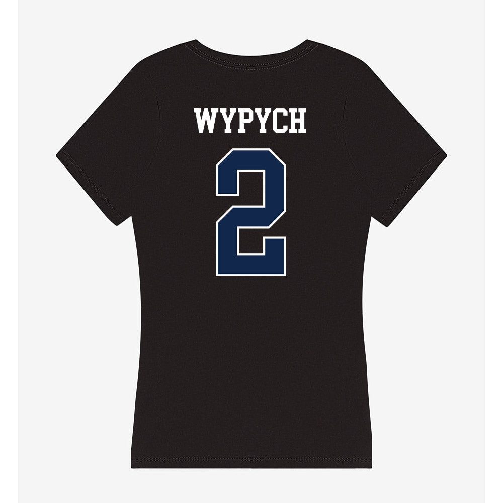 BU - NCAA Women's Basketball : Anna Wypych - Women's V-Neck T-Shirt-1