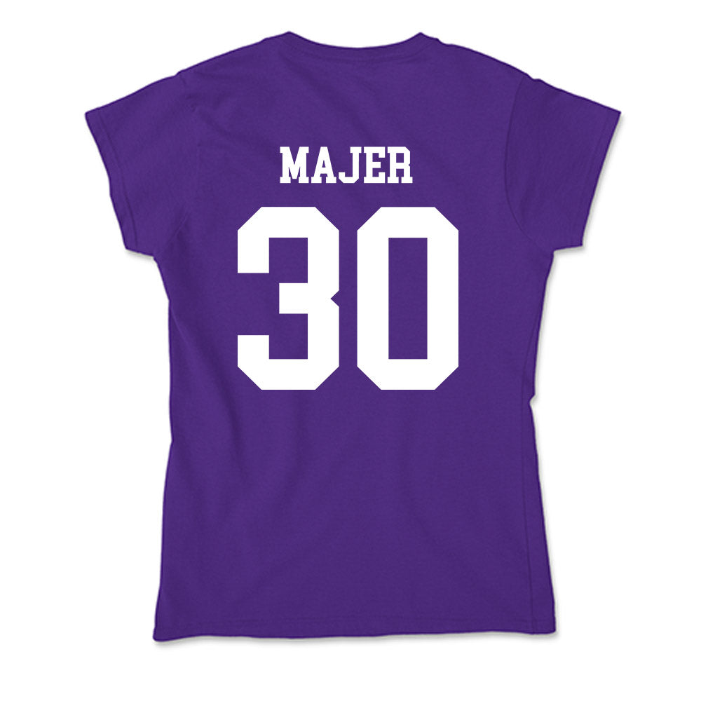 North Alabama - NCAA Baseball : Zakary Majer - Soft Style Women’s T-Shirt-1