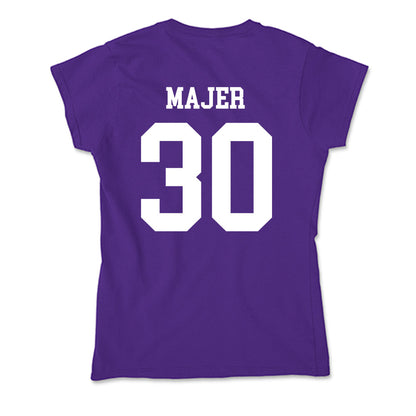 North Alabama - NCAA Baseball : Zakary Majer - Soft Style Women’s T-Shirt-1