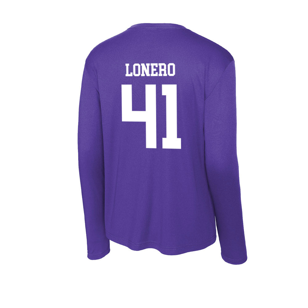 North Alabama - NCAA Baseball : Gio LoNero - Activewear Long Sleeve T-Shirt-1