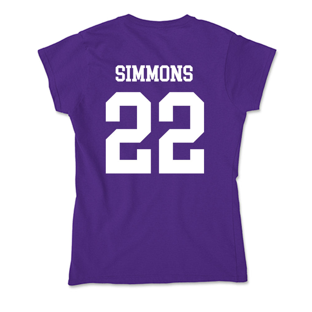 North Alabama - NCAA Football : Dawson Simmons - Soft Style Women’s T-Shirt-1