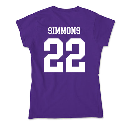 North Alabama - NCAA Football : Dawson Simmons - Soft Style Women’s T-Shirt-1